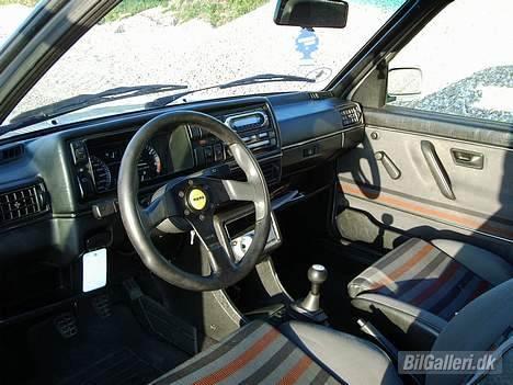 VW Golf II 1,9 TD-I - GTI-Kabine, Momo Rat, VW-motorsport gearknop, Ladetryksur med alu-plade.. billede 8