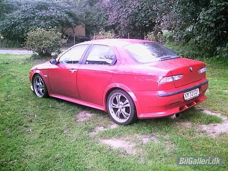 Alfa Romeo 156 ... Solgt - Min forlovede ved siden af det røde lyn... billede 19