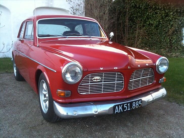 Volvo Amazon 121 SOLGT - Volvo Amazon 1968 m nymonteret MINI LITE Compomotive fælge billede 1