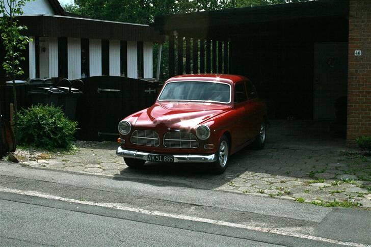 Volvo Amazon 121 SOLGT - Carporten hvor bilen har stået i snart 3 år billede 3