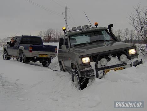 Mitsubishi L200 strada død ved kølle - Ja den kan også rykke i en patrol.... hehe billede 7