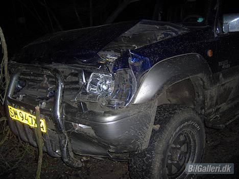 Mitsubishi L200 strada død ved kølle - ja nogle trær var væltet over vejen og de kunne jo bare flytte sig billede 14