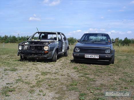VW Golf 2 1.8 - Samme dag jeg hentede bilen. Købt af René A billede 10