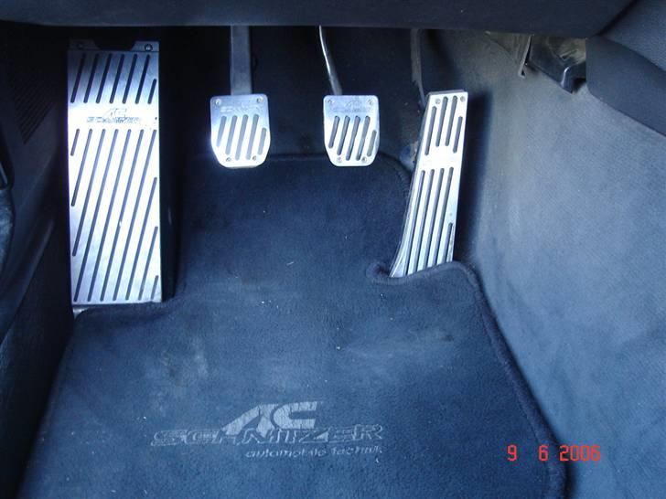 BMW E36 318is - AC Schnitzer bundmåtter og pedal sæt billede 16