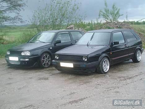 VW Golf 2 1,8 "SOLGT" - mig og min vens golfer billede 16