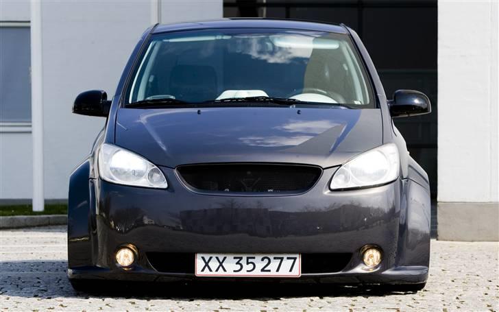 Hyundai Getz (DCA '08 vinder) - Xenon lygter, 80 mm sænkning, Fjernbetjent nummerplade. billede 2