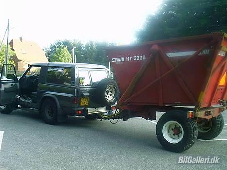 Nissan Patrol GR **solgt** - den bliver lige holdt til jorden ca 4 t billede 7