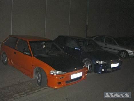 Honda civic. SOLGT billede 8