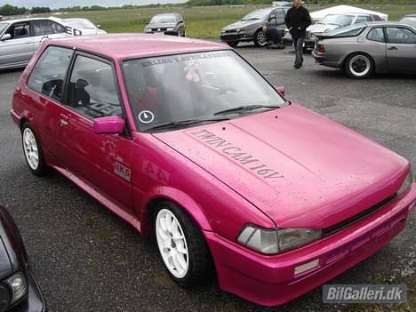 Toyota Corolla... pink panther - I pit til DHB. billede 17