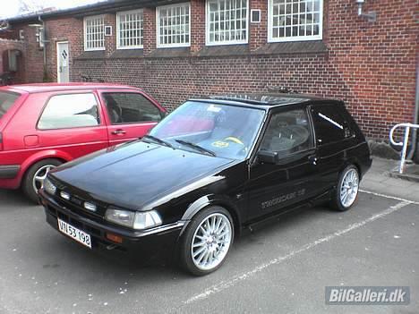 Toyota Corolla *solgt* - sårn noget blir man jo næsten nød til at ta billede af hver gang man parkere :) billede 9