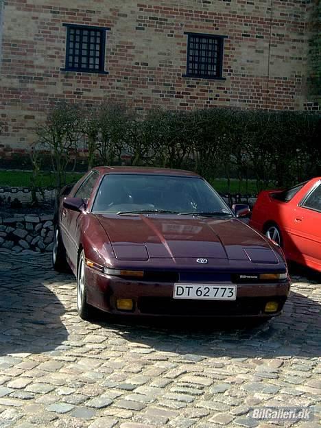 Toyota Carina E 1,6 xli   SOLGT - Her er en billede der fra.. en noget speciel Supra Mk 3 med en 2,5 twinturbo motor. Manden hedder Thorsten og er også her inde. billede 20
