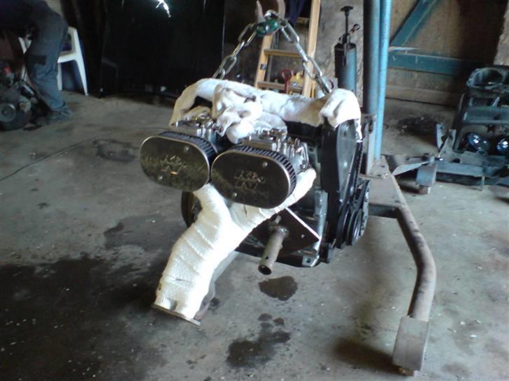 VW Golf 2 GT ¤Solgt¤ - Den nye motor inden den kom i... billede 5