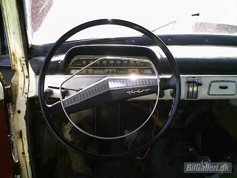 Volvo Amazon 121 "Solgt" - Ja det fine rat bliver i bilen billede 8