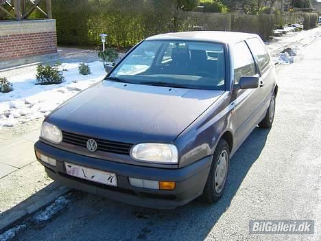 VW Golf 1,8 3 Pink Floyd - Da jeg fik den, totalt standard. billede 16