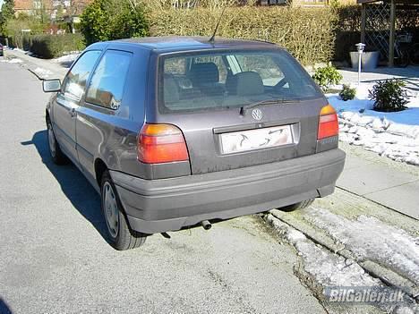 VW Golf 1,8 3 Pink Floyd - Da jeg fik den, totalt standard. billede 17