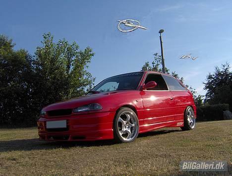 Opel Astra F Gsi (SOLGT) - front billede 12