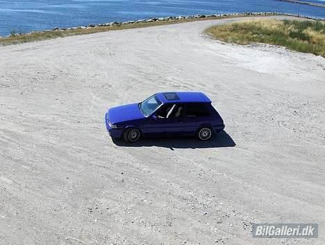 Toyota corolla GT Twincam  - set fra den blå himmel dejligt syn jo?? :) billede 3