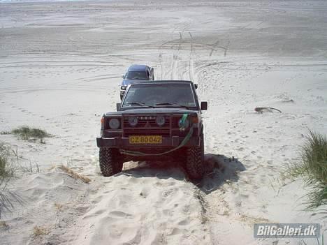 Mitsubishi Pajero 2.5 TD Solgt... - Ja.... Så kunne den ikke komme længer. billede 8