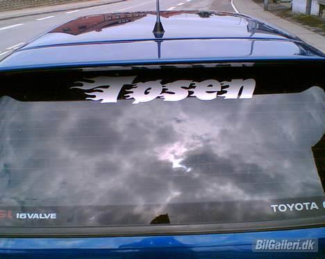 Toyota Corolla 1,6 GSI - Et lille klistermærke:-) billede 13