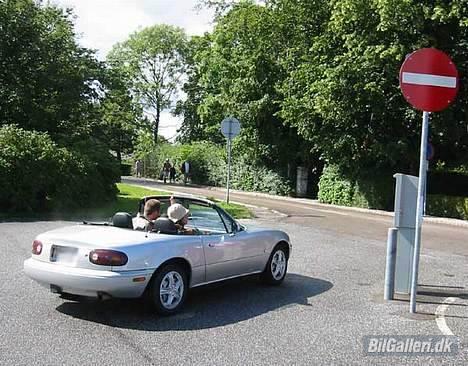 Mazda mx5 (SOLGT) - Hvor skal de hen... se skiltet... ja det er ikke mig der køre ;) billede 18