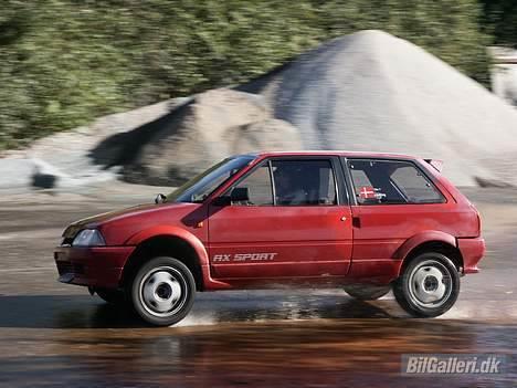 Citroën AX sport (SOLGT)  - Klubrally i Ballerup billede 1