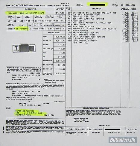 Pontiac Firebird Trans Am billede 10