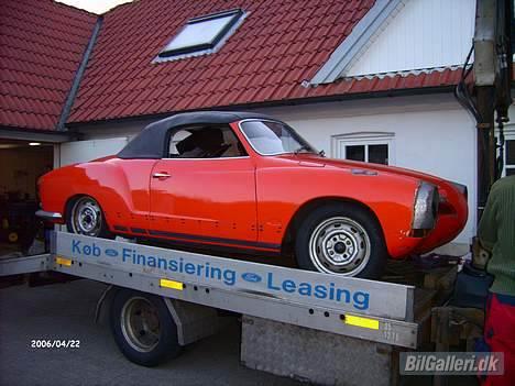 VW Karmann Ghia Cabriolet - her er hun så, min drømmevogn siden jeg var 17år gammel billede 1