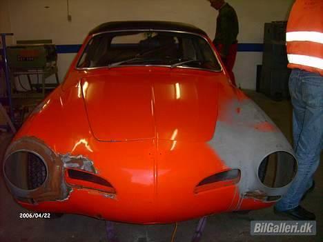 VW Karmann Ghia Cabriolet - ikke helt som ny, skal under behandling billede 6