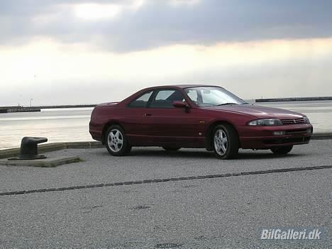 Nissan Skyline R33 GTS25t Type M - Pause på vej hjem fra København. Korsør havn. billede 11