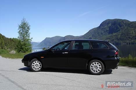 Alfa Romeo 156 SW 2.0 JTS - Tur til norge i alfahan inden ombygning billede 5