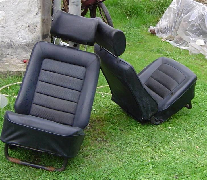 Opel manta a - "Nye" sorte sæder med nakkestøtter, de skal gemmes så den kan holdes original billede 15