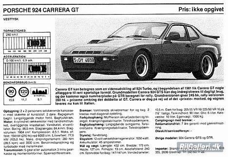 Porsche 924 Turbo "Carrera GT" - Den rigtige Porsche 924 Carrera GT fra Bilrevyen billede 16