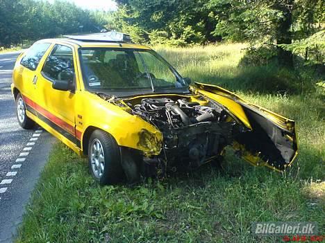 Citroën zx ( total skadet :'( ) - my car is no more billede 17