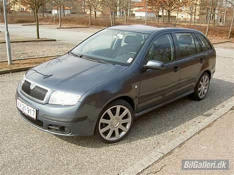 Skoda Fabia combi  SOLGT billede 3