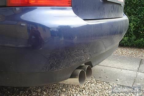Audi A4 Avant 1,8T (SOLGT) - Komplet 2,5" rustfri 2xØ80 billede 11