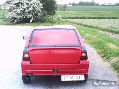 Citroën ax SOLGT - sorte baglygter billede 7