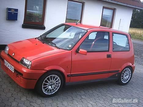 Fiat Cinquecento 1,1 sporting - ny poledert billede 5