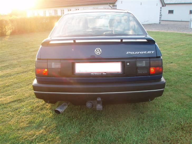 VW Passat GT. - SOLGT - bagenden er altid god:) Vr6 spoile på klappen og originale treser mørktonet baglygter billede 5
