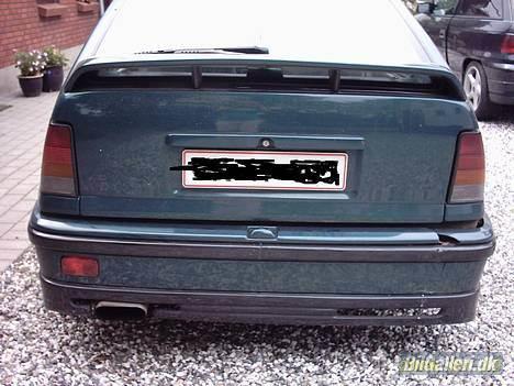 Opel Kadett GSI turbo - Som den står nu, billederne er taget oppe hos den tidliger ejer da vi hentede den billede 6