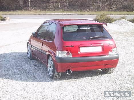 Citroën saxo 16v kompressor solgt - 8v look hehe billede 2