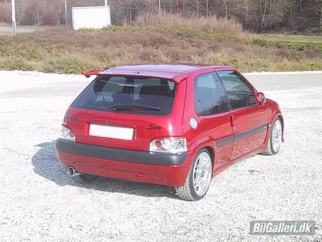 Citroën saxo 16v kompressor solgt - 8v look nice hehe billede 3