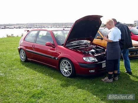Citroën saxo 16v kompressor solgt - old pic lånt af hi-speed billede 9