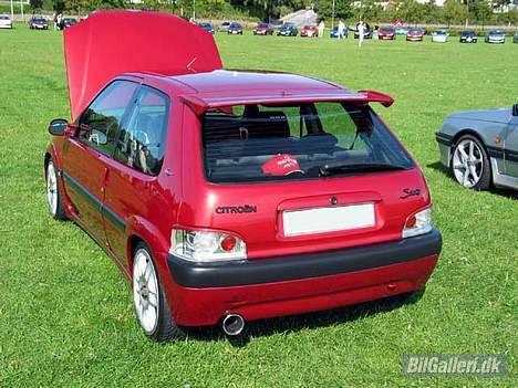 Citroën saxo 16v kompressor solgt - old pic lånt af hi-speed billede 10
