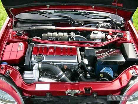 Citroën saxo 16v kompressor solgt - gammel ombygning, uden oliekøler og intercoler i fronten billede 11