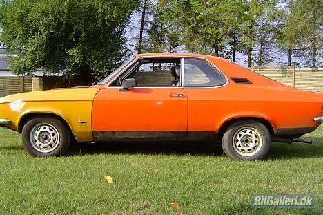 Opel manta a - Så er dyret sænket og den er dælme blevet hård..... billede 18