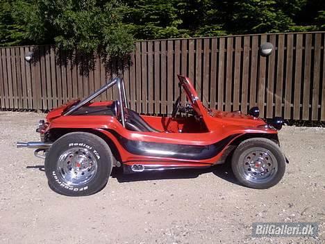 VW Buggy  - Den er sku da sej..... med mega stor hjul... ses når solen skinner. billede 1