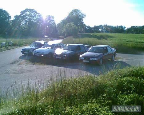 Ford Sierra solgt og brændt  - også med mine buddies irl og på bg billede 12