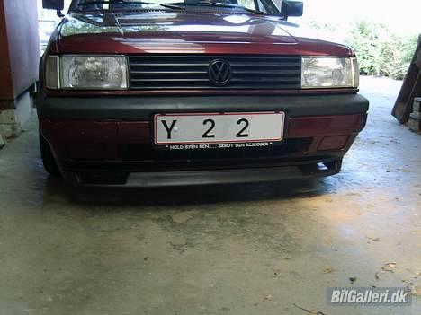 VW Polo Coupe gt  SOLGT - Et mere af projektet :)  Underlæbe monteret ..  billede 9