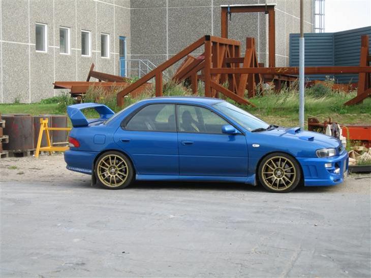 Subaru Impreza 2,0l GT 1999 Stjålet