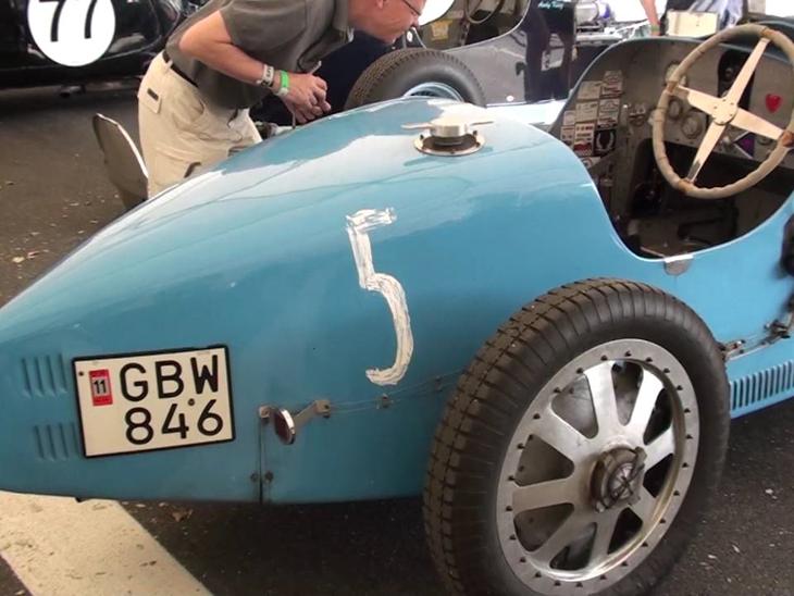 En Bugatti 35 til History Grand Prix - Diverse bil Video - Uploadet af Christian S